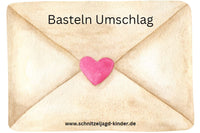 Basteln -Umschlag