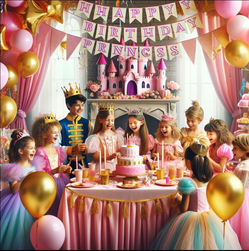 Prinzessinnen Geburtstag Spiele-Magische Momente: Prinzessinnen-Geburtstagsspiele für eine königliche Feier