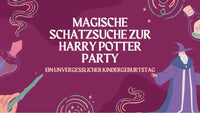 Schatzsuche- zur- Harry- Potter- Party -für -Kindergeburtstag