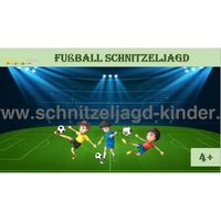 FUSSBALL SCHNITZELJAGD: DER VERLORENE BALL 4-5 JAHREN