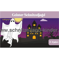 Geister Schatzsuche – Schnitzeljagd zum Ausdrucken