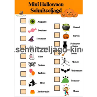Mini Halloween-Spiel zum kostenlosen Ausdrucken-schnitzeljagd-kinder
