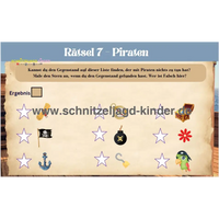 schnitzeljagd-kinder - Piraten Schatzuche - Schnitzeljagd-schnitzeljagd-kinder