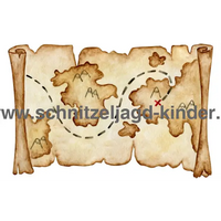 Schatzkarte zum Ausdrucken