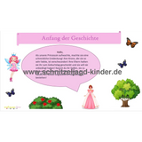 Schnitzeljagd Prinzessin-8+ Jahren - schnitzeljagd aufgaben zum ausdrucken pdf-schnitzeljagd-kinder