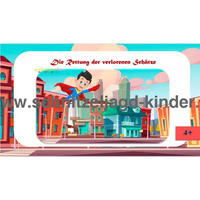 Superhelden schatzsuche 4-5 jahren- SCHNITZELJAGD AUFGABEN