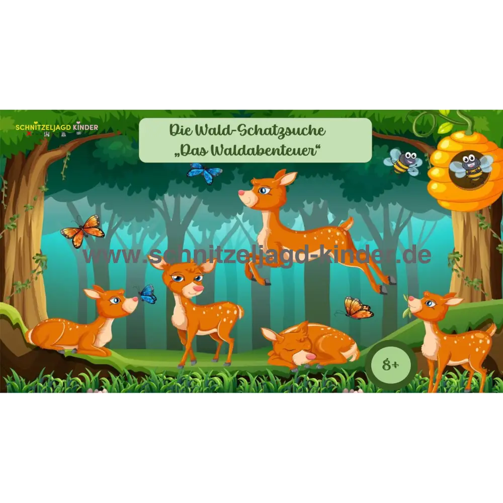 WALD- SCHNITZELJAGD -8-9 -JAHREN - SCHNITZELJAGD -AUFGABEN- ZUM ...