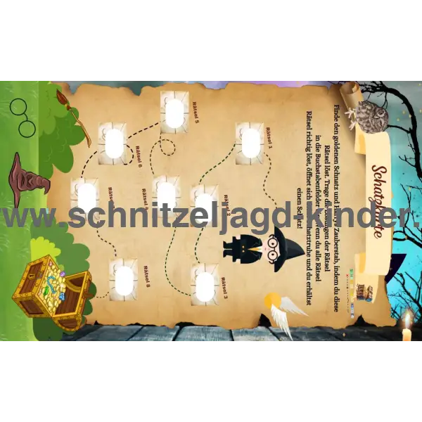 Schnitzeljagd Fur 7 Geburtstag