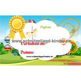 Zirkus-Schnitzeljagd für Kinder (4-5 Jahre)- SCHNITZELJAGD