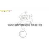Zirkus-Schnitzeljagd für Kinder (8 Jahre)- SCHNITZELJAGD AUFGABEN ZUM AUSDRUCKEN PDF-schnitzeljagd-kinder