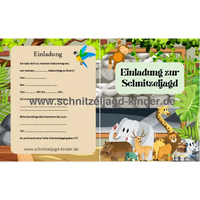 Zooschatzsuche - Zoo Schnitzeljagd zum Ausdrucken für Kinder von 4-7 Jahren-schnitzeljagd-kinder
