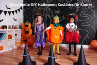 10 schnelle DIY Halloween Kostüme für Kinder - schnitzeljagd-kinder