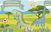 Dinosaurier- Schnitzeljagd- Für- Kinder
