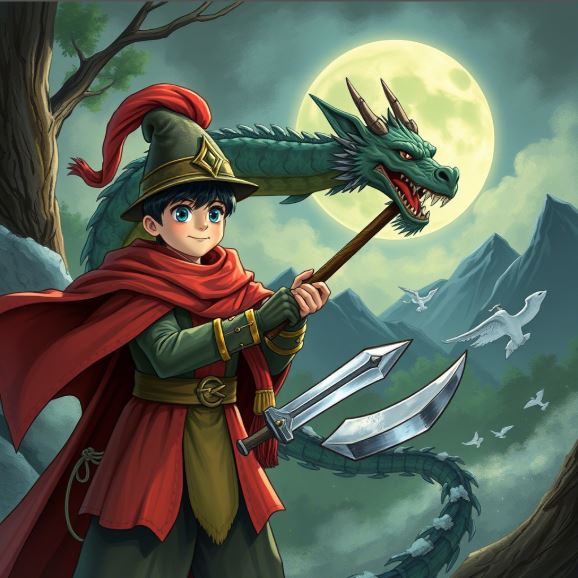 Ritter- und Drachen-Schatzsuche für Kinder