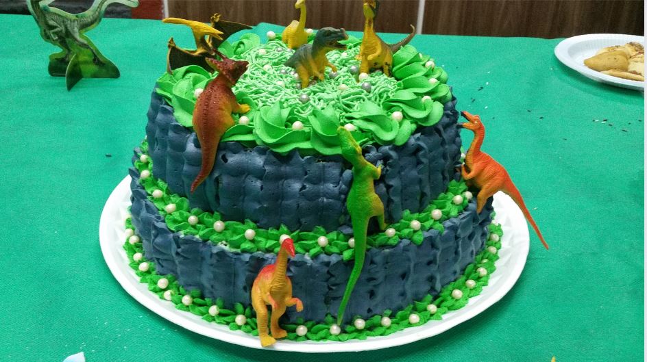 Dinosaurier Kuchen Für Kindergeburtstag