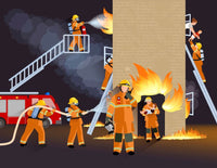 Feuerwehr- Spiele -Kindergeburtstag