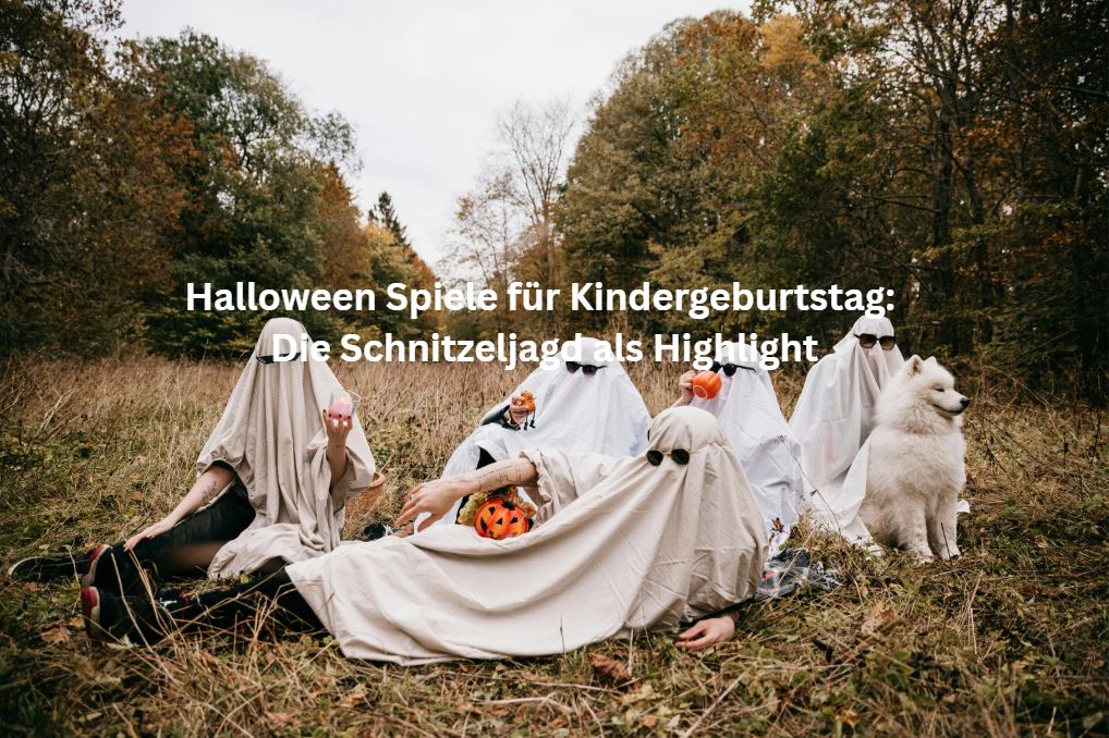 Halloween Spiele für Kindergeburtstag: Die Schnitzeljagd als Highlight