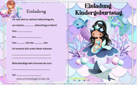Einladungstext- Kindergeburtstag