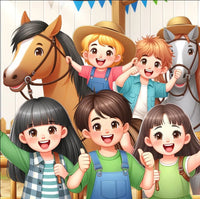 Pferde Kindergeburtstag Spiele