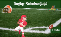 Rugby-Motto-Kindergeburtstags