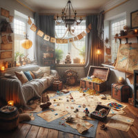 So planst du eine Schatzsuche im Haus – auch bei Regen ein Hit!
