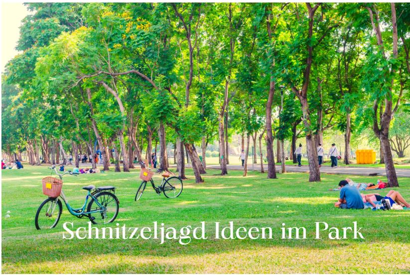 Schnitzeljagd Ideen im Park