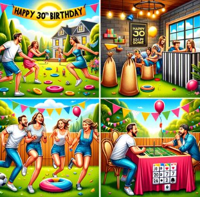 Spiele zum 30 geburtstag-Spaß und Unterhaltung: Spiele für einen gelungenen 30. Geburtstag