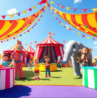 Zirkus- Schatzsuche- für -Kindergartenkinder