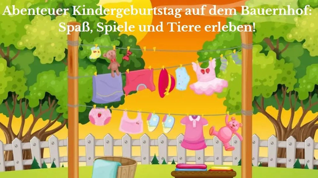 Abenteuer Kindergeburtstag auf dem Bauernhof: Spaß, Spiele und Tiere erleben!