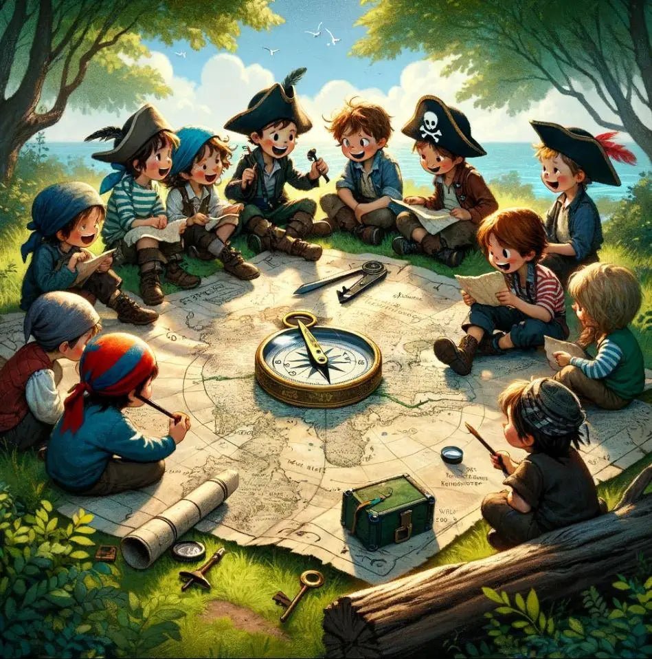 Abenteuerliche Piraten Schatzsuche: Kreative Ideen für Kinder im Alter von 4 bis 12 Jahren