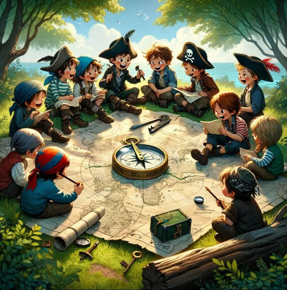 Abenteuerliche Piraten Schatzsuche: Kreative Ideen für Kinder im Alter von 4 bis 12 Jahren