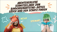 Abenteuerliche -Schnitzeljagd -zum- Kindergeburtstag: Rätsel lösen und den Schatz finden