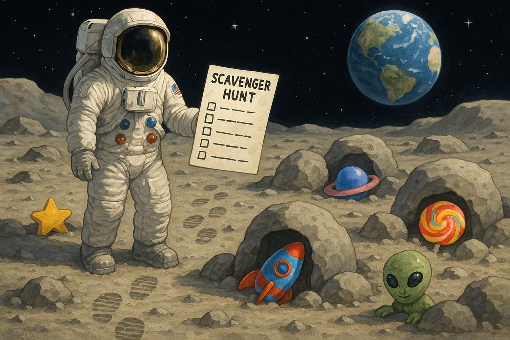 Weltraum-Abenteuer zum Kindergeburtstag: So planst du die perfekte Astronaut Schnitzeljagd