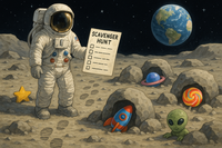 Weltraum-Abenteuer zum Kindergeburtstag: So planst du die perfekte Astronaut Schnitzeljagd