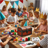 Basteln- Beim- Kindergeburtstag