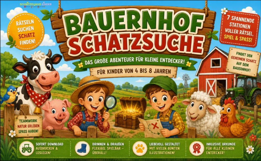 Bauernhof Kindergeburtstag