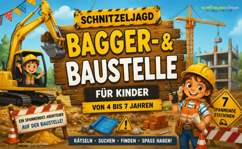 Baustellen-Schnitzeljagd