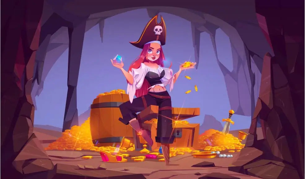 Begeben Sie sich auf eine Schatzsuche: Ein Piraten-Geburtstagsspiel voller Abenteuer und Rätsel!