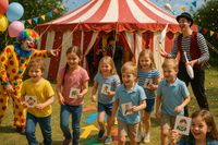 Circus Schnitzeljagd Für Kinder - schnitzeljagd-kinder