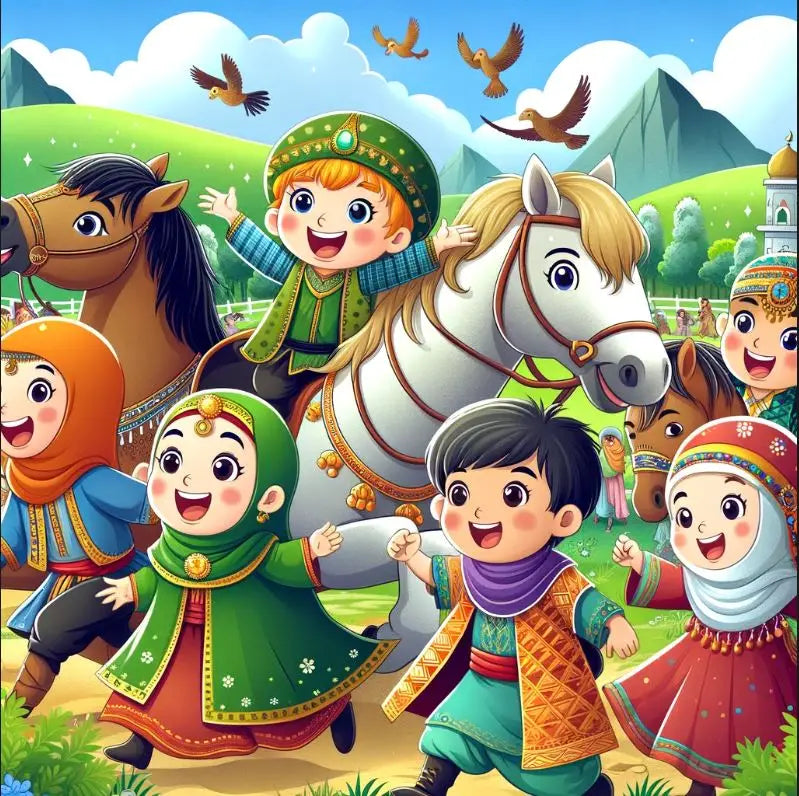 🌿 Das kleine Pferdchen Leo findet den Weg nach Hause: Eine magische Reise für mutige Kinder 🐴✨