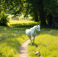 Das kleine Pferdchen Nina findet den Weg nach Hause - schnitzeljagd-kinder