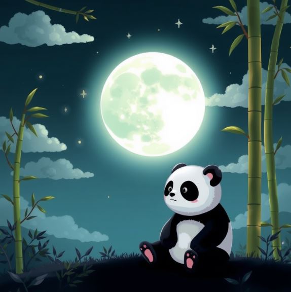 Der kleine Panda Nio und das magische Mondlicht: Eine zauberhafte Gutenachtgeschichte für Träumer