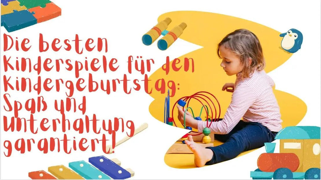 Die besten Kinderspiele für den Kindergeburtstag: Spaß und Unterhaltung garantiert!