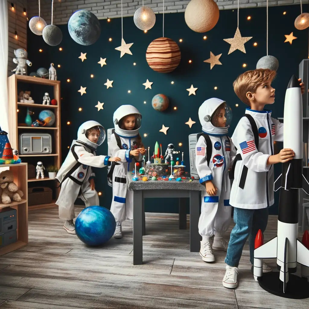 Die galaktische Astronauten-Schatzsuche: Ein Weltraumabenteuer für kleine Entdecker