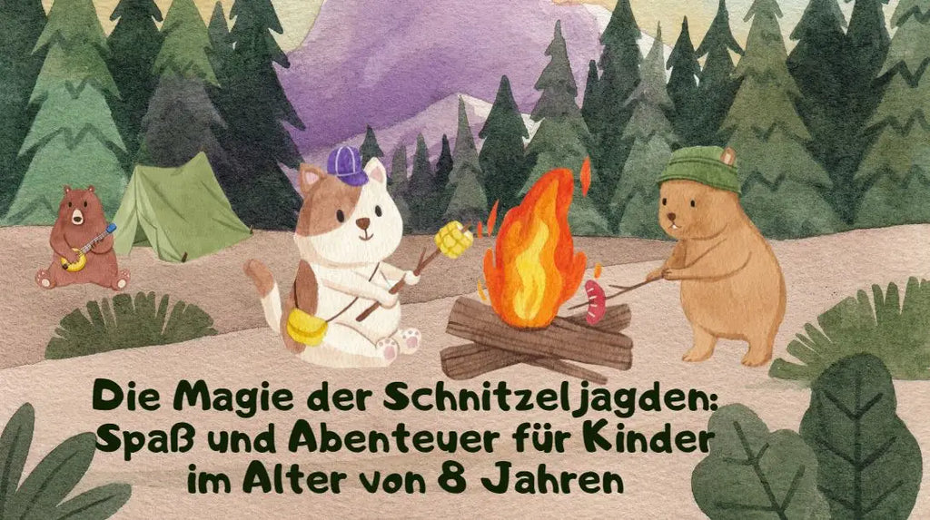 Die Magie der Schnitzeljagden: Spaß und Abenteuer für Kinder im Alter von 8 Jahren Pdf