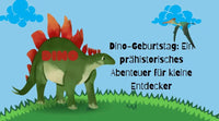 Dino-Geburtstag: Ein prähistorisches Abenteuer für kleine Entdecker - schnitzeljagd-kinder