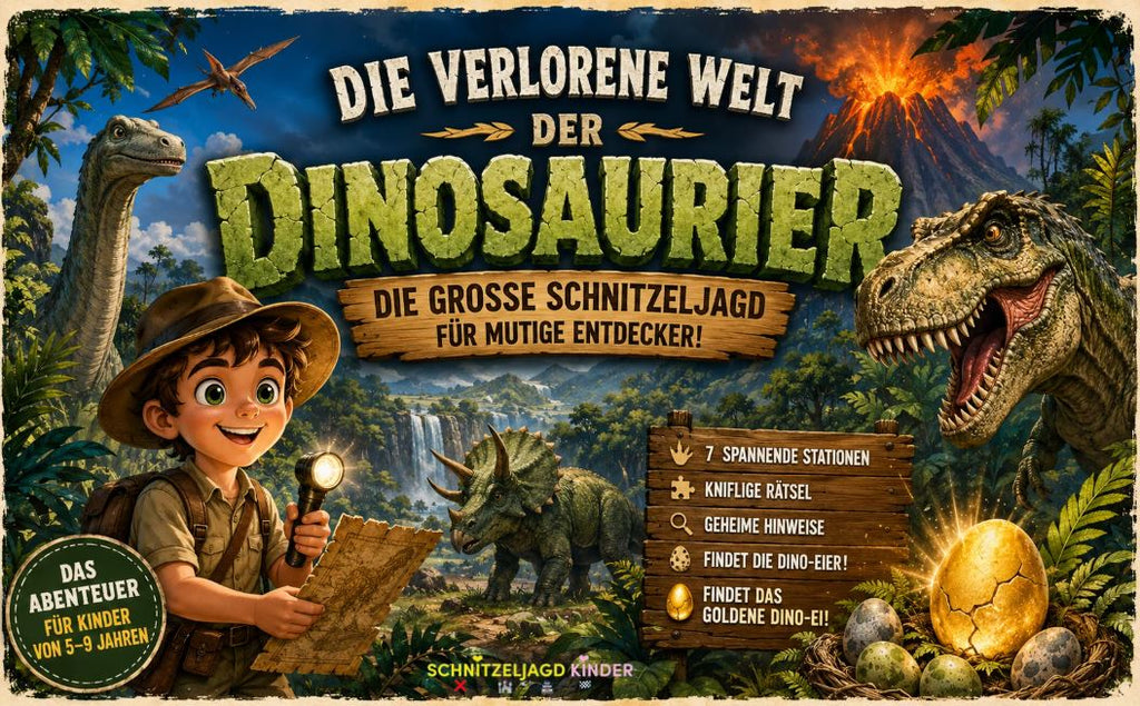 Dino Schnitzeljagd