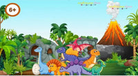 Dino schnitzeljagd-kinder - schnitzeljagd-kinder