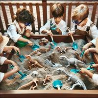 Dinosaurier-Abenteuer: Ein lehrreiches und spaßiges Spielkonzept für den -perfekten -Kindergeburtstag