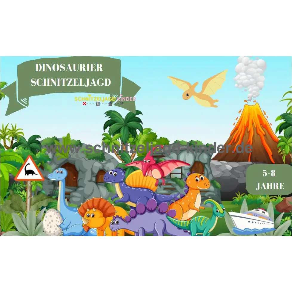 Dinosaurier-Schnitzeljagd – Auf den Spuren der Urzeitgiganten